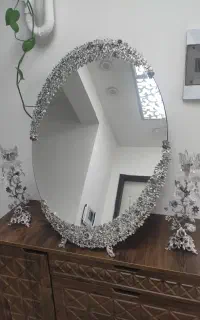 آیینه و شمعدان نقره