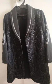 مانتو مجلسی کاپشن