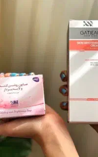 صابون روشن کننده و کرم روشن کننده گاتیو