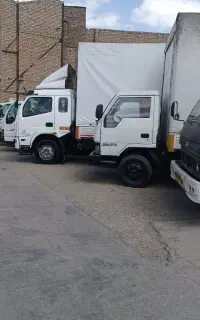 کامیون باربری اثاث کشی حجت بار مشهد کارگر خاور