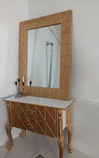 آینه کنسول و میز تک کشو