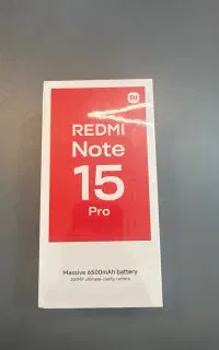 آکبند با گارانتی شرکتی Redmi note 15 pro