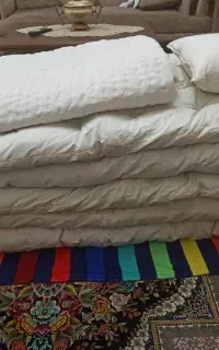 ست لحاف و تشک و بالش برای جهیزیه عروس