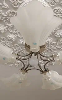 لوستر صدفی ۵ شاخه