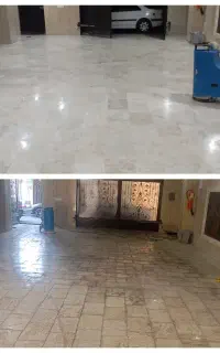کف سابی سنگ بتن موزایک صاب پله پیچ رولپلاک سنگهای