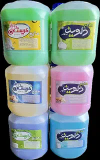 پودر لباسشوی یاس و مایع لباسشوی ۱۰ لیتری ۶۵۰