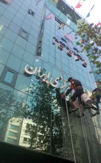 پیچ رولپلاک شستشو نماسنگ رنگ نورطناب راپل نصب توری