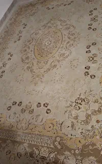 ۳ تخته فرش کرم ۱۲ متری