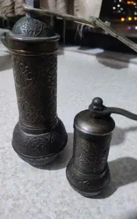 نمک ساب و فلفل پاش قلمکاری ترکی