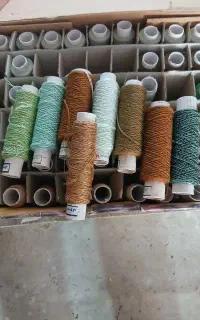 نخ کرک و پشم و ابریشم مخلوط تابلو فرش