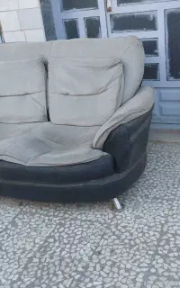 دو عدد مبل پایه استیل