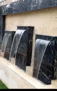 نازل پرده آب /آبنما دیواری/استیل304 با ضمانت10ساله
