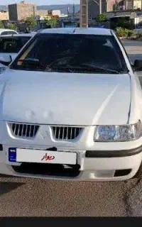 سمند ۹۲ تمیز  تک سوز