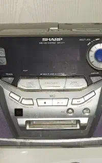 ضبط و صوت و رادیو sharp اصل ژاپن