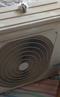 کولر گازی اسپیلت ۲۴هزار همراه ملزومات معین یک‌جا