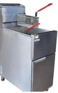 سرخ‌کن صنعتی ۱۷ لیتری دو سبده استیل در حد نو فوری