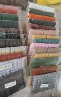 لوازم شمع سازی و سنگ مصنوعی