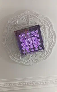 لوستر و پرده