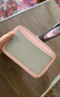 کیف دوشی اورجینال صورتی طوسی کاملا اورجینال نونو
