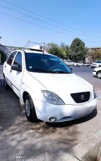 تیبا ۲  EX هاچبک مدل 1401 سفید.سالم  تمیز