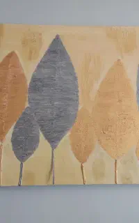 تابلو دکوراتیو مدرن طرح برگ
