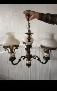 لوستر برنجی