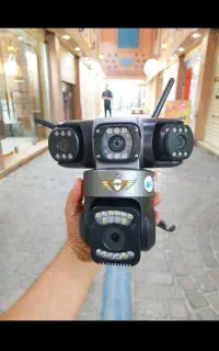 دوربین سیم کارتی ، سه لنز چرخشی