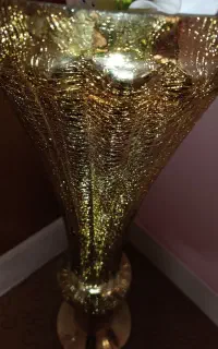 جام گلدان  طلایی قطر 6میلی