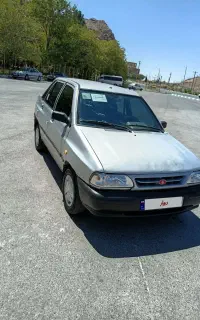 پراید درحد صفر کم کار بدون رنگ