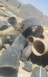 لوله واتصالات جی ار پی دست دوم سالم