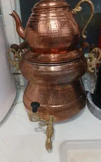 کتری قوری  مسی