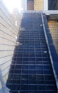 اجرای سقف ستون پله دیواربرشی استخر