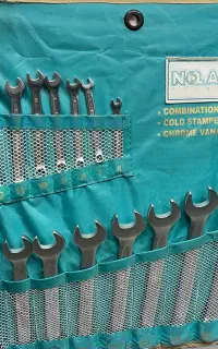 (فروش چکی)ست آچار یکسررینگی ۲۲عددی نولان