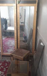 فروش سرویس تخت دونفره با کمد