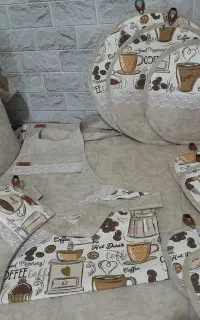 آموزش دوخت ست آشپزخانه پارچه ای5میلیون