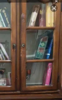 کتابخانه چوب گردو