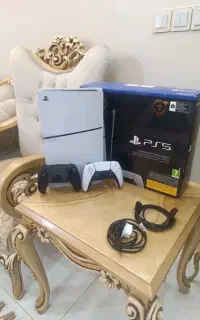 کنسول پلستیشن پی اس فایو slim دیجیتال در حد اکبند