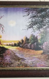 تعدادی تابلو نقاشی رنگ روغن