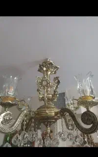 لوستر برنجی