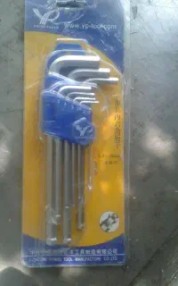 آچار آلن 7 سایز چینی