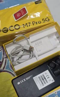 شیائومی Poco m7 pro 5G رم ۱۲ حافظه ۵۱۲ گیگ