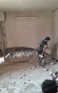 تخریب و کنده کاری ساختمان با ابزار کامل