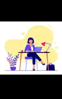 منشی خانم جهت کارهای دفتری