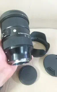 لنز سیگما مانت سونی ۲۴.۷۰ انباکس لنز sony 24..70