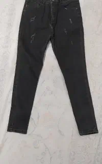 شلوار پارچه و لی