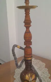 قلیان چوبی