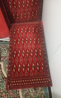 پشتی دست بافت ترکمنی