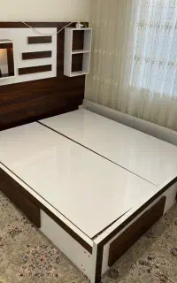 تخت خواب دو نفره ۱/۸۰‌‌‌‌‌ در ۲ تمام mdf سفارشی