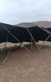 سیاه چادر گِدام سیستان و بلوچستان ( موی بز)