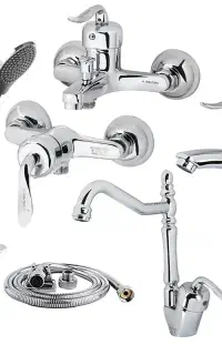 ست شیرآلات 6تیکه و 8تیکه فلاشتانک